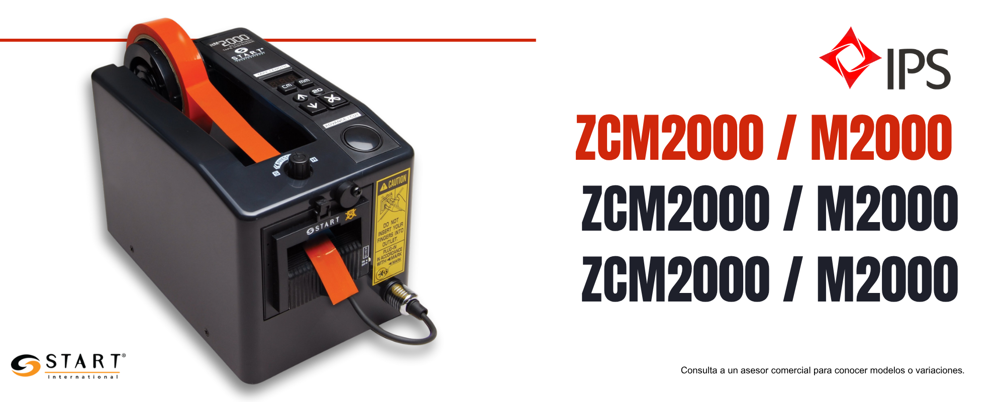 Despachadora de start international ZCM200 distribuido por IPS international products and services